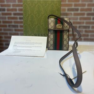 Gucci Beige and Brown Belt Bag